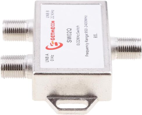 SDENSHI Lot of 2 Wideband 2x1 DiSEqC Premium Satellite Multi Switch FTA 0/22KHz in Saudi Arabia