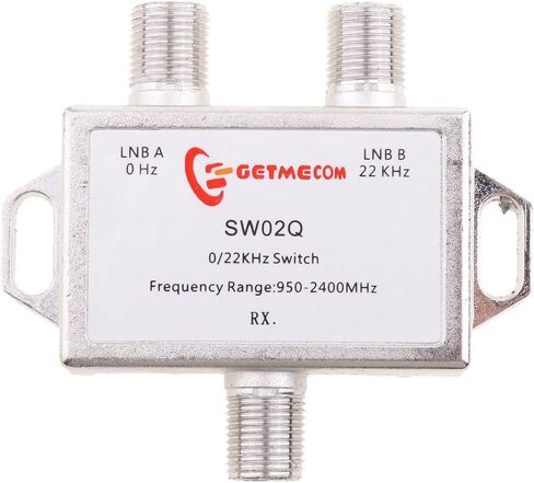 SDENSHI Lot of 2 Wideband 2x1 DiSEqC Premium Satellite Multi Switch FTA 0/22KHz in Saudi Arabia