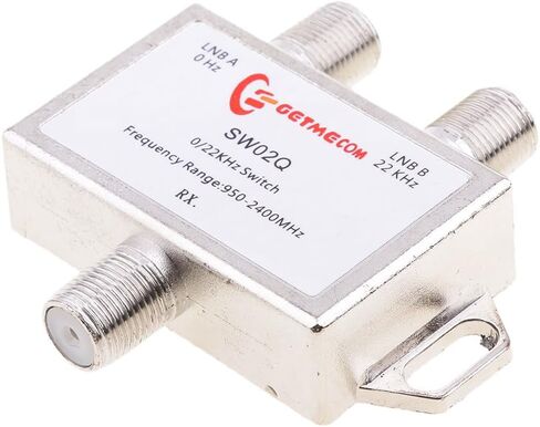 SDENSHI Lot of 2 Wideband 2x1 DiSEqC Premium Satellite Multi Switch FTA 0/22KHz in Saudi Arabia