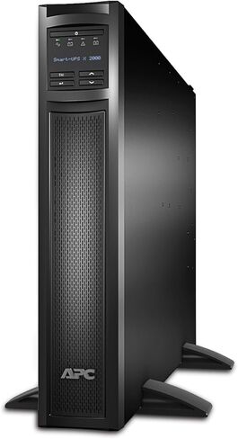 APC Network UPS, 3000VA Smart-UPS Sine Wave UPS with Extended Run Option, SMX3000RMLV2UNC, Network Management Card, 2U Rackmount/Tower Convertible, Line-Interactive, 120V Black in Saudi Arabia