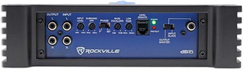 Rockville dB10 800w Peak Mono Car Audio Amplifier 200w RMS @ 4 Ohms in Saudi Arabia