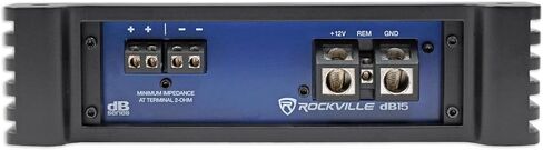 Rockville dB10 800w Peak Mono Car Audio Amplifier 200w RMS @ 4 Ohms in Saudi Arabia