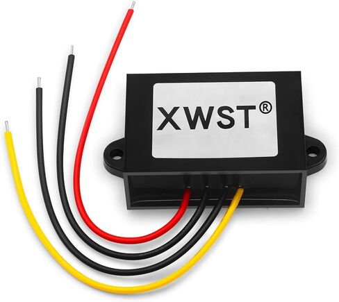 XWST DC DC محول المخفض 30-90 فولت 24 فولت 48 فولت 60 فولت 72 فولت إلى 24 فولت تيار مستمر محول التنحي باك 18A 432 واط تيار مستمر الجهد المنظم لجهاز عربة جولف السيارة in Kuwait