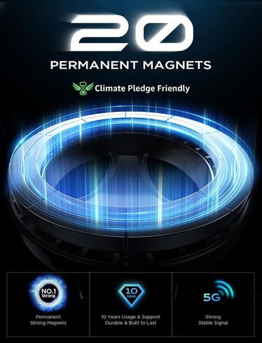 LISEN Fits MagSafe Car Mount [20 Strongest Magnets] Magnetic Phone Holder for Car, Adjustable Air Vent Magsafe Cell Phone Holder Car for iPhone 14 13 12 Pro Max Plus Mini & MagSafe Case & Metal Ring in Saudi Arabia