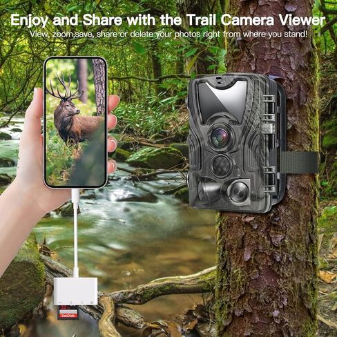 قارئ بطاقة SD لـ آيفون/آيباد 4 في 1 قارئ بطاقة الذاكرة SD/مايكرو SD قارئ بطاقة الذاكرة in Kuwait