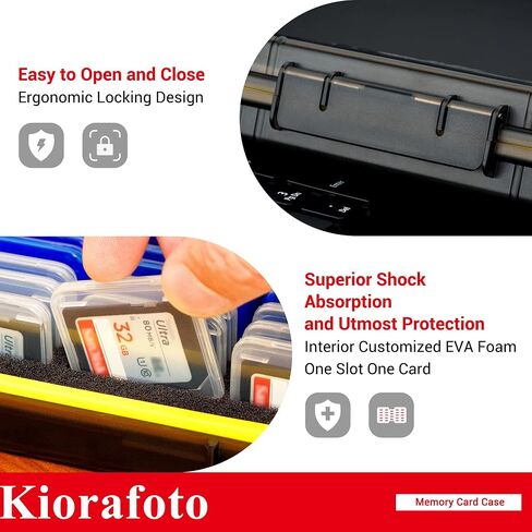 Memory Card Case + USB 3.0 SD Card Reader：SD Card Case with 3.0 Portable Memory Card Reader in Saudi Arabia