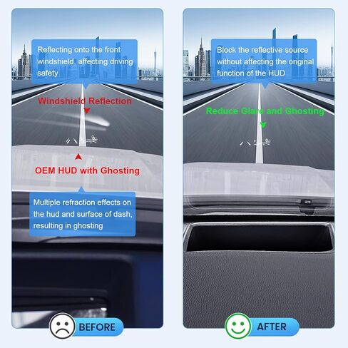 غطاء زجاج امامي مضاد للتوهج لسيارة تويوتا هايلاندر 2022 من كيه ام اف، غطاء عرض امامي مضاد للانعكاس لسيارة تويوتا هايلاندر in Kuwait