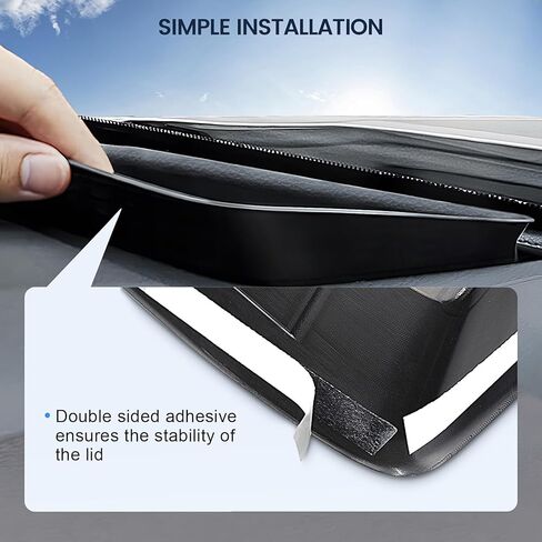 غطاء زجاج امامي مضاد للتوهج لسيارة تويوتا هايلاندر 2022 من كيه ام اف، غطاء عرض امامي مضاد للانعكاس لسيارة تويوتا هايلاندر in Kuwait