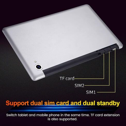 تابلت S15 مقاس 10.1 بوصة، 4+32 جيجا أقراص كاملة الشاشة مع فتحات بطاقة SIM مزدوجة، أندرويد 8، 1280x800 HD، واي فاي، بلوتوث، نظام تحديد المواقع العالمي، كاميرا 2 ميجابكسل/5 ميجابكسل (أسود) in Saudi Arabia