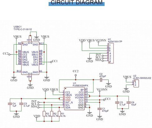 DKARDU Type-C USB-C Fast Charging Trigger Module PD2.0 3.0 to DC Decoy Fast Charge Trigger Poll Detector Module ZY12PDN with DC Power Adapter Kits DC Male Cable in Saudi Arabia