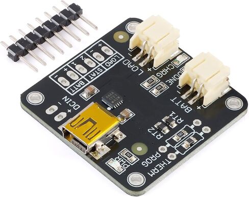 JESSINIE MCP73833 وحدة التحكم في الشحن الخطي لوحة محول الطاقة وحدة ليثيوم بوليمر شحن وحدة التحكم في إدارة أيون الليثيوم in Kuwait