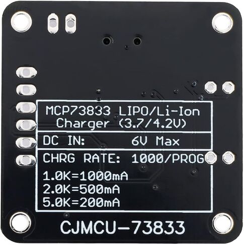 JESSINIE MCP73833 وحدة التحكم في الشحن الخطي لوحة محول الطاقة وحدة ليثيوم بوليمر شحن وحدة التحكم في إدارة أيون الليثيوم in Kuwait