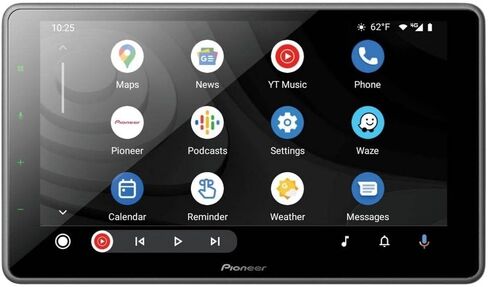 جهاز استقبال الوسائط الرقمية Pioneer DMH-WT3800NEX مقاس 9 بوصات ونظام Android Auto/Apple CarPlay مع كاميرا لوحة الترخيص in Kuwait