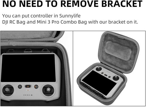 Xmipbs Adjustable Strap for DJI RC Controller Accessories, PU Leather Shoulder Lanyard Neck Strap with CNC Aluminum Alloy Buckle for DJI Mavic Mini 3 Pro, No Disassembly in Saudi Arabia