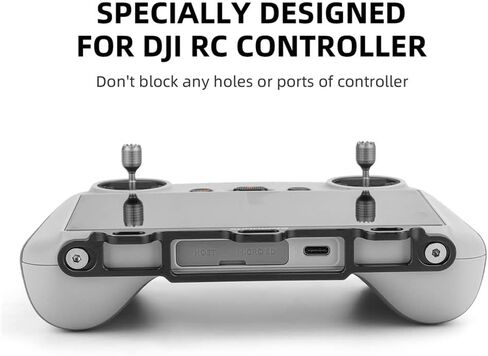 Xmipbs Adjustable Strap for DJI RC Controller Accessories, PU Leather Shoulder Lanyard Neck Strap with CNC Aluminum Alloy Buckle for DJI Mavic Mini 3 Pro, No Disassembly in Saudi Arabia