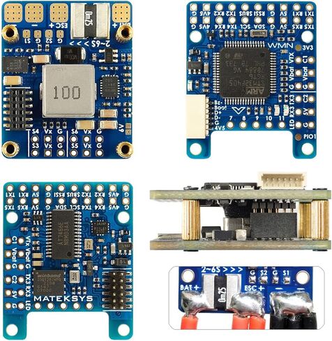 MATEK F405-WMN F405 وحدة التحكم في الطيران STM32F405RGT6 OSD Blackbox 132A Current Sense 2-6S Lipo لـ FPV الثابتة الجناح بدون طيار DIY الملحقات أجزاء ... in Saudi Arabia