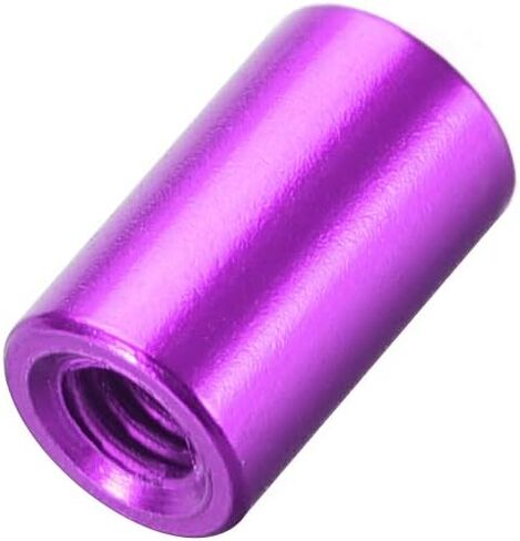 Uxcell 15 قطعة M3x8mm عمود المواجهة الألومنيوم المستدير فاصل أنثى أسود للطائرة بدون طيار FPV كوادكوبتر سباق RC أجزاء متعددة الدوارات لتقوم بها بنفسك in Kuwait