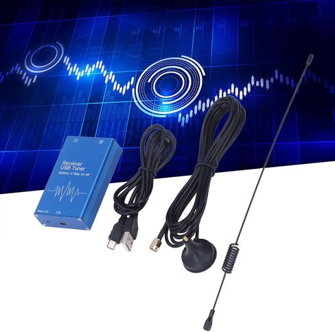 مستقبل RTL SDR USB، RTL2832U R820T21 مكون إلكتروني SMA موصل تغطية واسعة مستقبل SDR 100 كيلو هرتز - 1.7 جيجا هرتز UHF UV HF للعمل in Kuwait