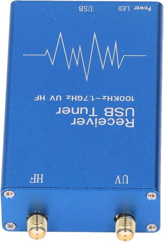 مستقبل RTL SDR USB، RTL2832U R820T21 مكون إلكتروني SMA موصل تغطية واسعة مستقبل SDR 100 كيلو هرتز - 1.7 جيجا هرتز UHF UV HF للعمل in Kuwait