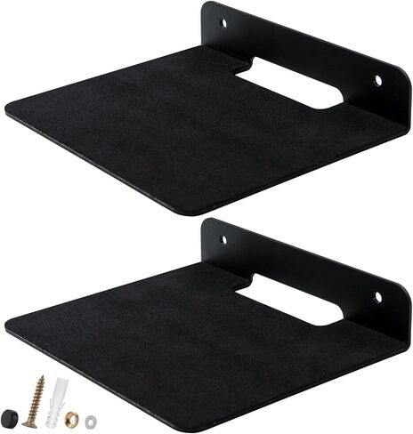 Small Wall Shelf, Speaker Wall Mount Shelf for Bluetooth Speakers, 2 Pack in Kuwait