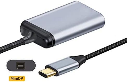 cablecc USB-C Type C to Displayport Monitor DP Cable Adapter 4K 2K 60hz for Tablet & Phone & Laptop in Kuwait