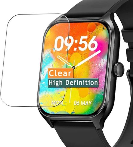 Vaxson 3-Pack Screen Protector, compatible with DEKELIFE P58 1.96" Smart Watch smartwatch TPU Film Protectors Sticker [ Not Tempered Glass ] in Saudi Arabia