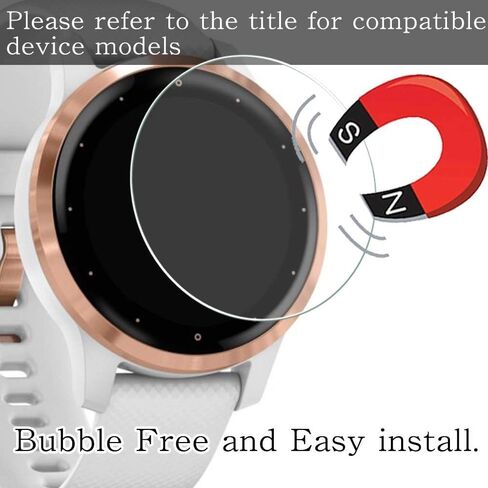 Puccy [3 عبوات] واقي شاشة من الزجاج المقوى متوافق مع HUBLOT 301.CI.8610.NR واقيات أفلام مضادة للخدش خالية من الفقاعات للساعة الذكية in Saudi Arabia