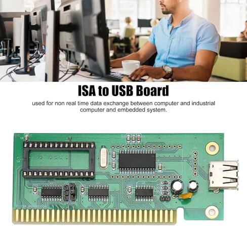 ISA to USB Industrial Card for Windows,Stable Durable ISA to USB Board,Plug and Play,ISA to USB Card for Industrial Computer in Saudi Arabia