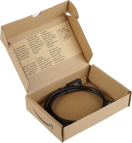 Amazon Basics Z25K، كابل USB 3.0، من النوع A ذكر إلى Micro B، 6 أقدام (1.8 متر)، أسود in Saudi Arabia