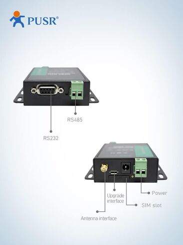 PUSR (سعر قطعتين) مودم GSM التسلسلي RS232 RS485 إلى GPRS DTU مع الأمر USR-GPRS232-730 in Kuwait