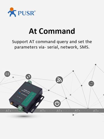 PUSR (سعر قطعتين) مودم GSM التسلسلي RS232 RS485 إلى GPRS DTU مع الأمر USR-GPRS232-730 in Kuwait