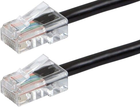 كابل تصحيح Monoprice Cat6 Ethernet - 3 أقدام - رمادي، RJ45، مجدول، 550 ميجا هرتز، UTP، سلك نحاسي نقي، 24AWG - سلسلة Zeroboot in Kuwait