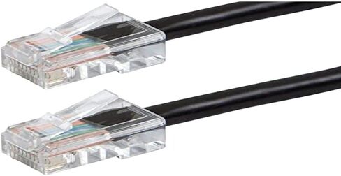 كابل تصحيح Monoprice Cat6 Ethernet - 3 أقدام - رمادي، RJ45، مجدول، 550 ميجا هرتز، UTP، سلك نحاسي نقي، 24AWG - سلسلة Zeroboot in Kuwait