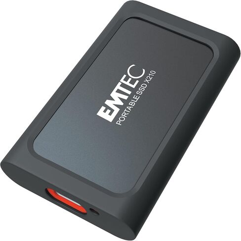محرك الأقراص الصلبة المحمول Emtec 512GB X210 Elite SATA III (SSD) مع تقنية NAND ECSSD512GX210 in Kuwait