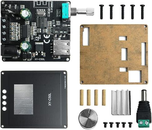 Ximimark 1 pc Bluetooth Power Amplifier Board MP3 decoder Mini Speaker Motherboard Receiver Class D Digital Power Amplifier Module 50W in Saudi Arabia