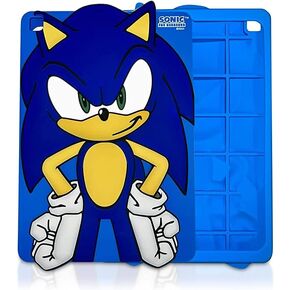 غطاء خلفي من السيليكون لجهاز iPad من Sonic The Hedgehog، غطاء حماية مطاطي مضاد للانزلاق وممتص للصدمات ناعم لجهاز iPad 9th (2021)/8th (2020)/7th (2019) Gen (Sonic) in Saudi Arabia