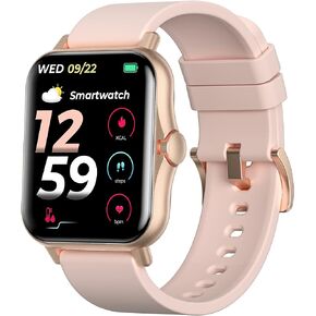 Smart Watch (Receive & Dial), 2023 Newest 1.85" TFT HD Full Circle Full Touch Screen, Smart Watch for Women Men,SmartWatchs with Fitness Tracker Call/Text/Heart Rate/AI Voice Assistant/Blood Pressure in Saudi Arabia