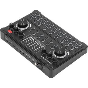 Live Sound Card, M3 Voice Changer 16bit Soundboard Dual Channel Sound Board Sound Card Sound Effects Board for Gaming/Live Streaming in Kuwait