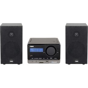 نظام ميكروسيستم MP3 من ناكسا إلكترونيكس مع بلوتوث، أسود in Kuwait