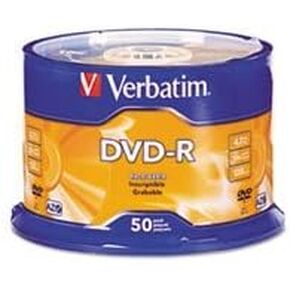 (3 Pack Value Bundle) VER95101 DVD-R Discs, 4.7GB, 16x, Spindle, Silver in Saudi Arabia