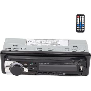مشغل MP3 للسيارة من PUSOKEI، ستيريو سيارة CD USB2.0، ستيريو سيارة DVD، مكالمات صوتية وغير يدوية، التحكم الصوتي بالذكاء الاصطناعي، شاشة LED، مدخل AUX، جهاز التحكم عن بعد in Kuwait