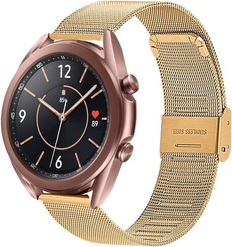 E ECSEM Metal Bands Compatible with Citizen CZ Watch Strap Stainless Steel Wristbands Quick Release Replacement Bands for Citizen CZ Smartwatch Accessories in Saudi Arabia