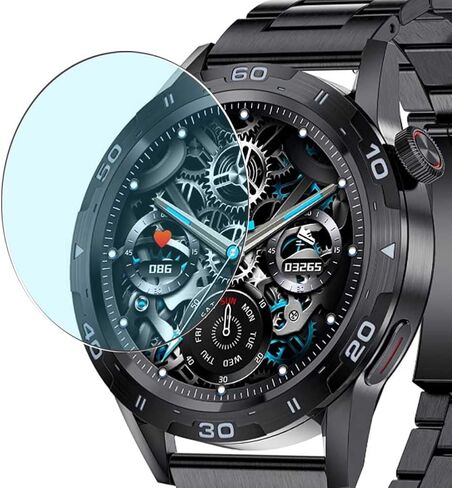 Vaxson 3-Pack Anti Blue Light Screen Protector, compatible with LIGE ST5 1.32" Smart Watch smartwatch TPU Film Protectors Sticker [ Not Tempered Glass ] in Kuwait