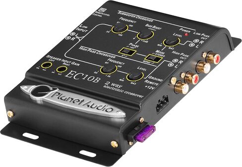 Planet Audio EC10B 2-Way Electronic Crossover With Remote Subwoofer Control in Saudi Arabia