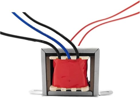 محول طاقة 2 وات EI 10X15 مخرج مزدوج AC12V-0-12V 15V 18V 24V-0-24V 110V سلك نحاسي مدخل محول مضخم الصوت 220 فولت (اللون: الإدخال 220 فولت، الحجم: 12V-0-12V) in Kuwait