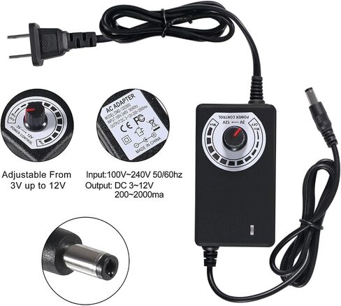Blower Cooling Fan 120x25mm 110V 220V AC Powered Cooling Fan Dual-Ball Bearings 3 to 12V Speed Controller Fan for Receiver DVR Compatible with Playstation Xbox Component in Saudi Arabia