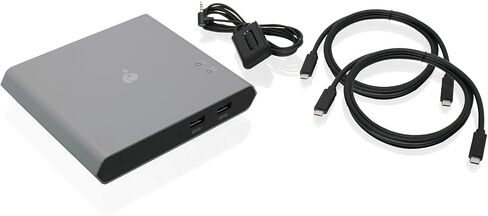 IOGEAR 2-Port USB VGA Cabled KVM Switch - 2048 x 1536 - Remote Button Switch - Plug n Play - PC, MAC, SUN - GCS22U in Saudi Arabia