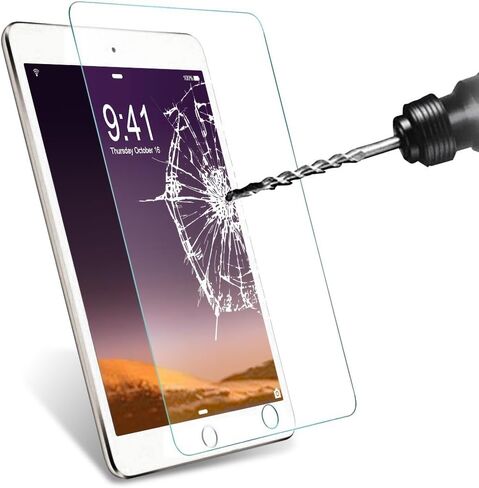 KIQ [عبوة من قطعتين] واقي شاشة من الزجاج المقوى لجهاز iPad Mini 4 5 7.9، متين 9H 0.30 ملم، خالي من الفقاعات ومضاد للخدش، سهل التركيب لجهاز Apple iPad Mini الجيل الرابع والخامس in Kuwait