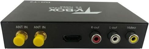 WOSTOKE HDTV Car DVB-T2 DVB-T متعدد PLP مستقبل التلفاز الرقمي صندوق DTV للسيارات مع هوائي موالف اثنين in Kuwait