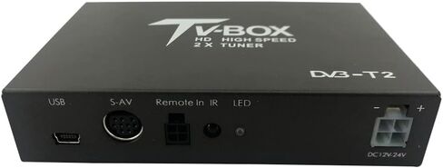 WOSTOKE HDTV Car DVB-T2 DVB-T متعدد PLP مستقبل التلفاز الرقمي صندوق DTV للسيارات مع هوائي موالف اثنين in Kuwait
